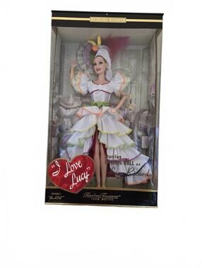 NRFB 2001 I Love Lucy Episode 3 "Be a Pal" Mattel Barbie Collector Doll